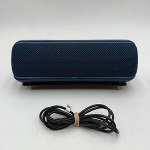 Sony SRS-XB22 Wireless Portable Speaker Extra Bass Waterproof Blue With Aux